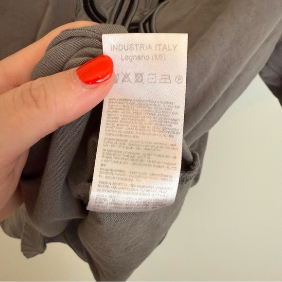 Stefano Ricci Gray Black Men’s T shirt Cotton Italy Streetwear - Picture 5 of 10